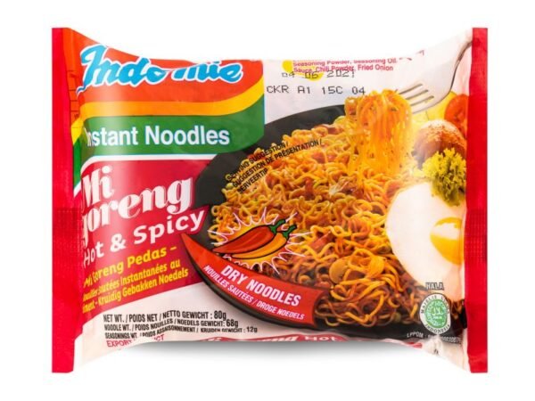 Indomie Hot & Spicy Noodles 6 pack
