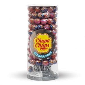 Chupa Chups Sugar Free Lollipop Slim Wheel