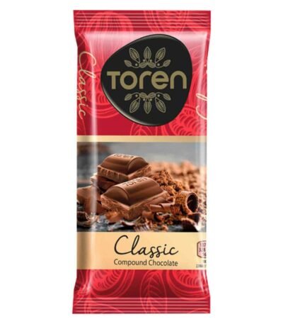 Toren Classic Red Milky Compound Chocolate 55g