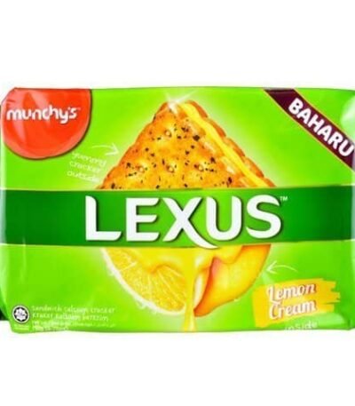 Munchy Lexus Biscuit Lemon Cream 190g