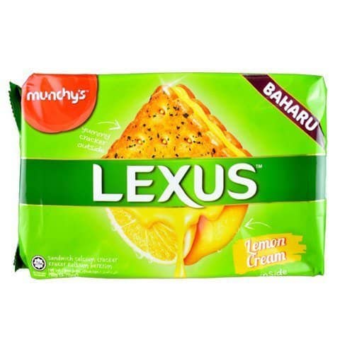 Munchy Lexus Biscuit Lemon Cream 190g