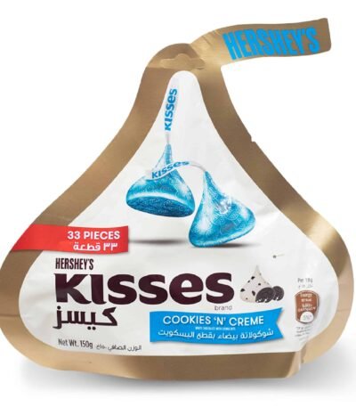 Hershey’s Kisses Cookies N Creme Chocolate 150g