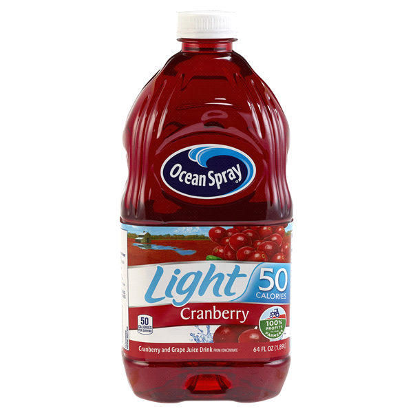 Ocean Spray Light Cranberry juice 2.83Lts