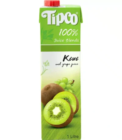 Tipco 100% Kiwi & Grape Juice 1ltr