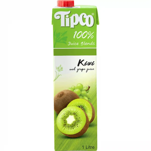 Tipco 100% Kiwi & Grape Juice 1ltr