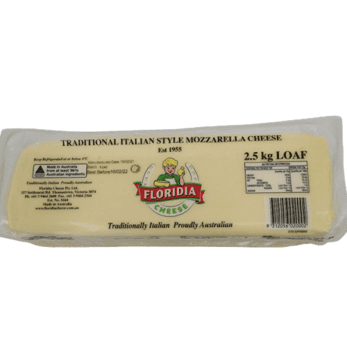 Floridia Mozzarella Cheese 2.5kg
