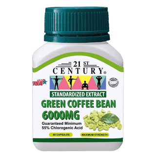 21st Century Green Coffee Bean 6000mg