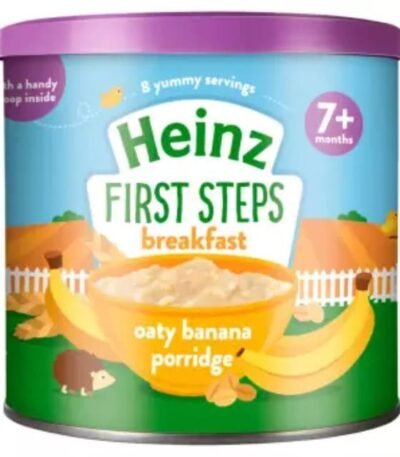 Heinz First Steps Breakfast Oaty Banana Porridge 240gm From 7+M