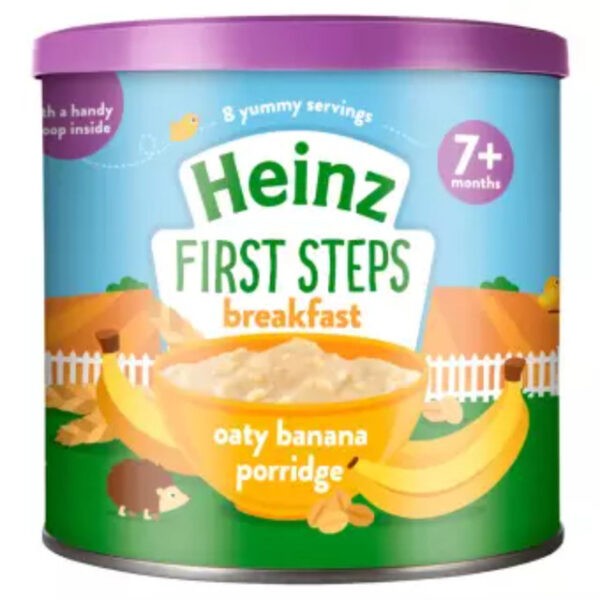 Heinz First Steps Breakfast Oaty Banana Porridge 240gm From 7+M