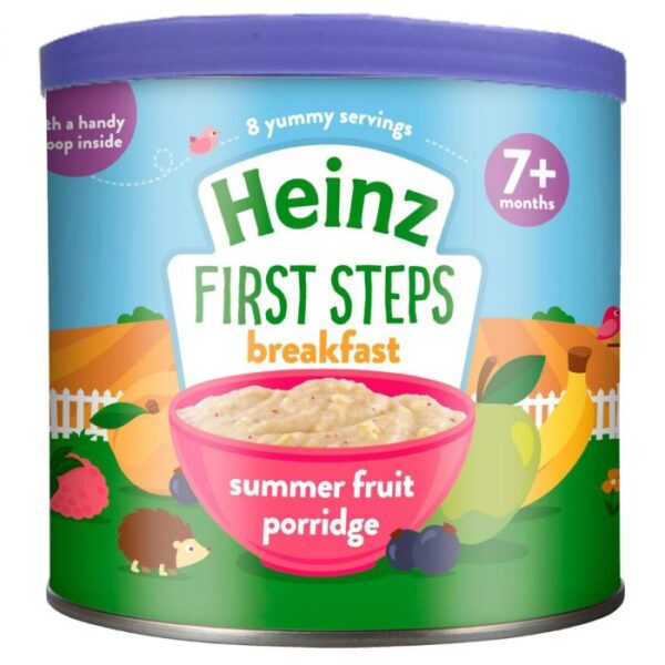 Heinz First Steps Breakfast Summer Fruit Porridge 240gm 7M+