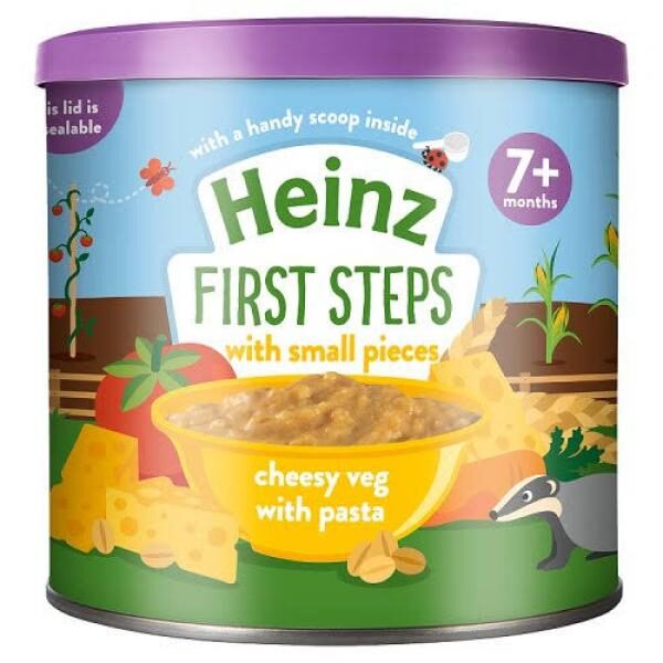 Heinz First Steps Dinner Cheesy Veg With Pasta 240gm 7 M+