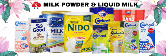 Milk Powder & Liquid Milk