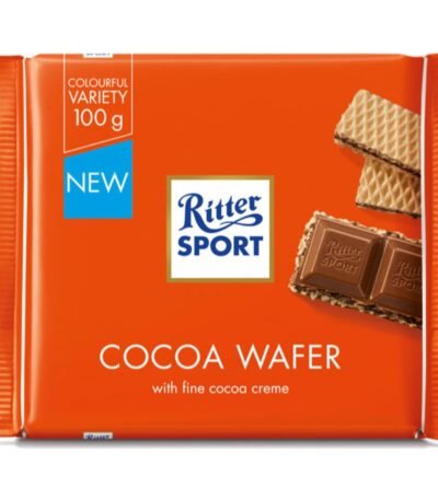 Ritter Sport Cocoa Wafer Chocolate 100gm