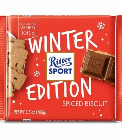 Ritter Sport Spiced Biscuit Chocolate 100gm
