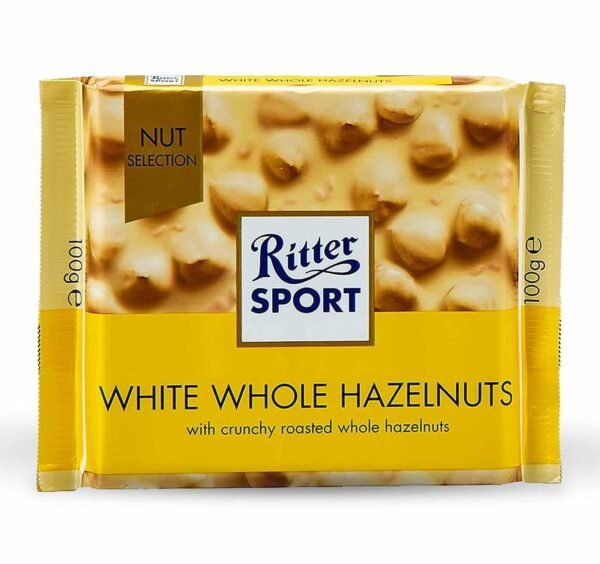 Ritter Sport Whole Hazelnuts Chocolate 100g