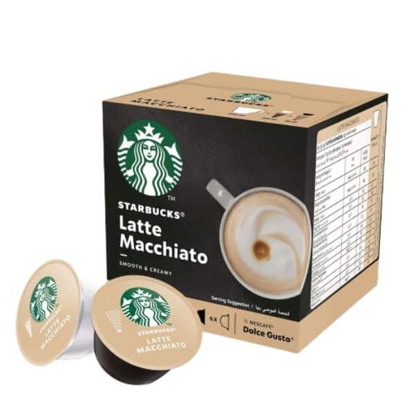 STARBUCKS Latte Macchiato Dolca Dusto 6ps x 6ps 129gm