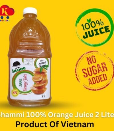 Shammi 100% Orange Juice 2 Liter