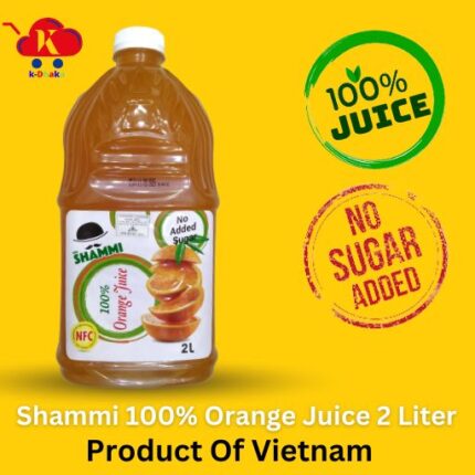 Shammi 100% Orange Juice 2 Liter