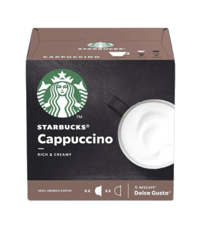 Starbucks Cappuccino Coffee Capsules 6ps x 6 ps 129 gm