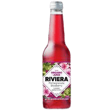 Riviera Pomegranate Blueberry Organic Juice 330ml