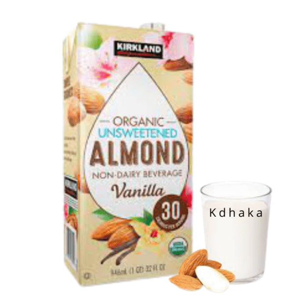 Organic Unsweet Almond Milk Vanilla 946ml