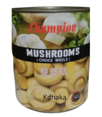 Champion Mushroom whole 2840gm