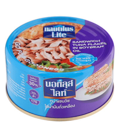 Nautilus Sandwich Tuna In Brine 185gm