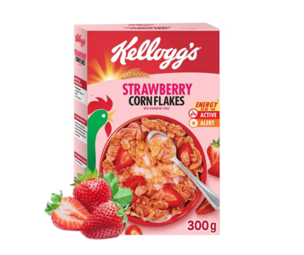 kellogg's Strawberry Corn Flakes 300g