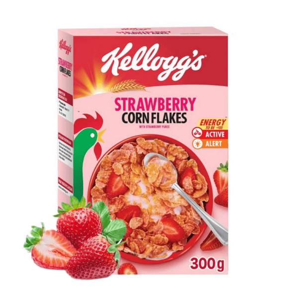 kellogg's Strawberry Corn Flakes 300g