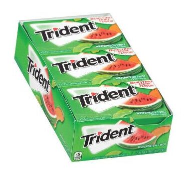 Trident Gum Watermelon 12pcs