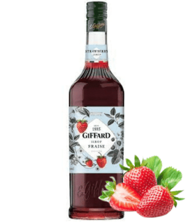 Giffard strawberry syrup 1000ml