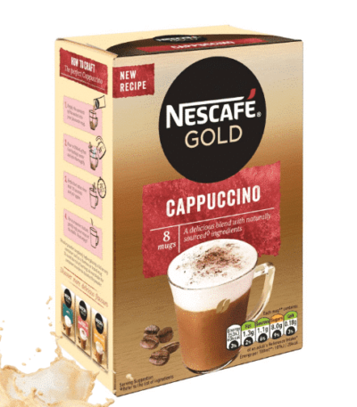 Nescafe Gold Cappuccino 8 Sachets