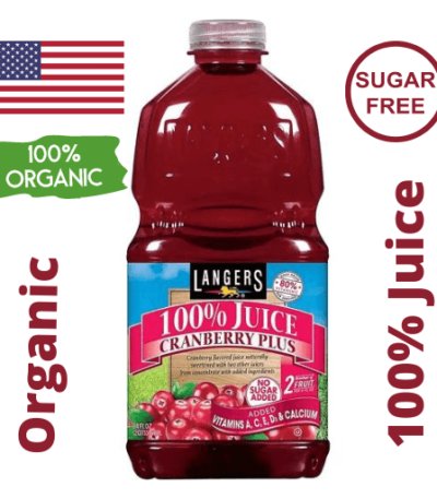 Langers Organic Cranberry 100% Juice 1.89Liter