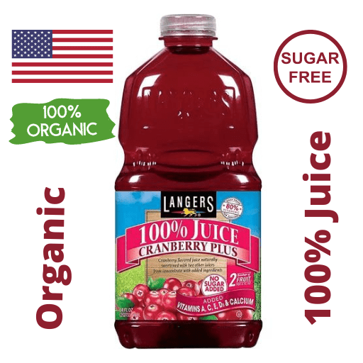 Langers Organic Cranberry 100% Juice 1.89Liter