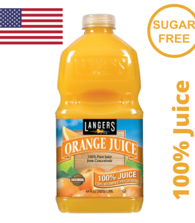 Langers Orange 100% Juice 1.89Liter