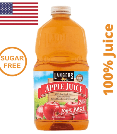 Langers Apple 100% Juice 1.89ml