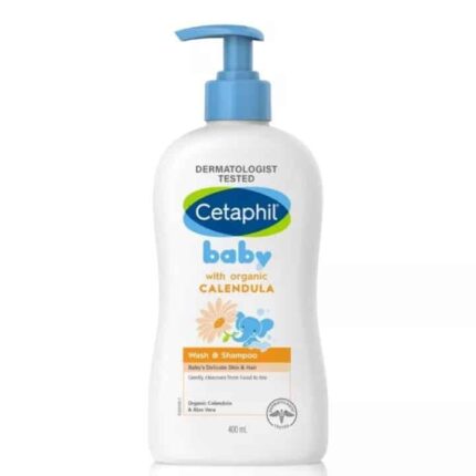 Cetaphil Baby Wash and Shampoo with Organic Calendula 400Ml