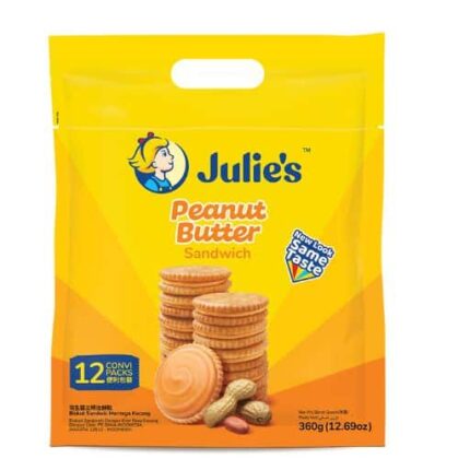 Julie's Peanut Butter Sandwich Biscuits 360gm