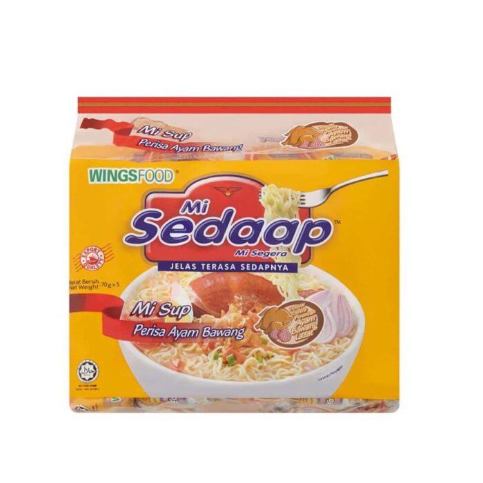 Mi Sedaap Rasa Ayam Bawang Instant Noodle 5 packs 345gm