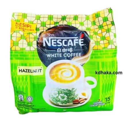 Nescafe White 3 In 1 Hazelnut Coffee