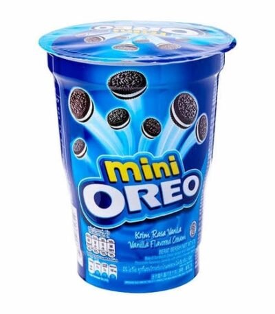 Oreo Mini Vanilla Flavored Cream Biscuit Cup