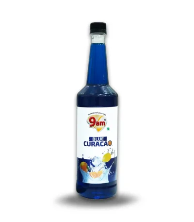 9am Blue Curacao Syrup (750ml)