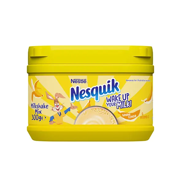 Nesquik Banana Milkshake powder 300g